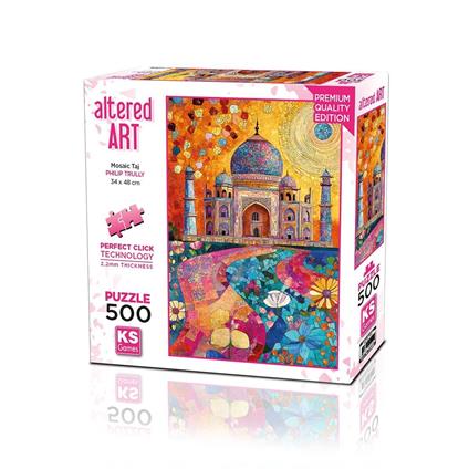 20092 Puzzle 500 Mosaic Taj