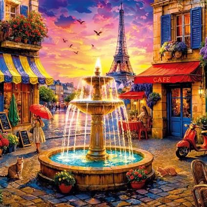 20094 Puzzle 500 Paris Square