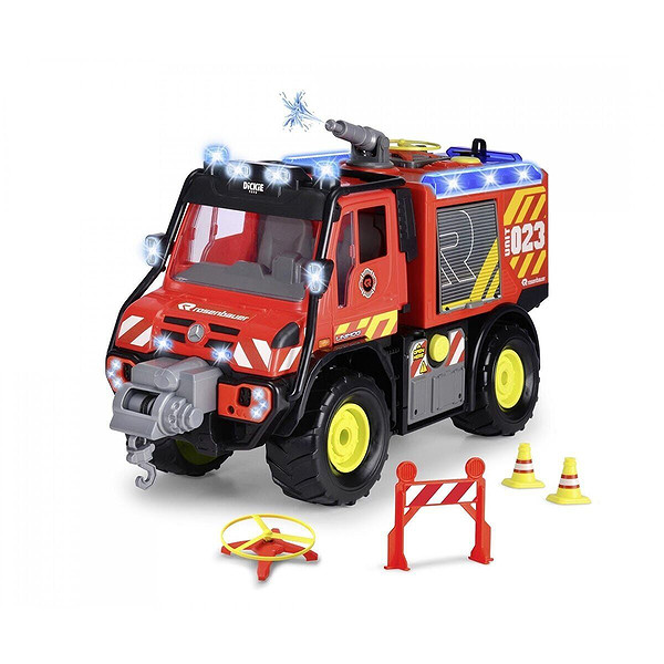 203719033 Dickie Unimog U530 Fire Rescue

Freewheel Light Sound İnterior Batte