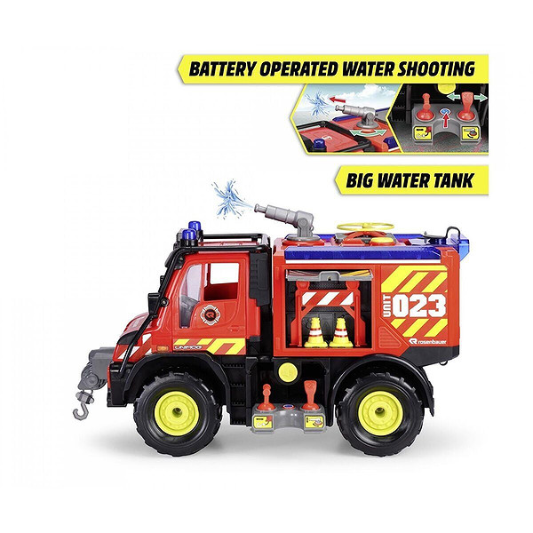 203719033 Dickie Unimog U530 Fire Rescue

Freewheel Light Sound İnterior Batte
