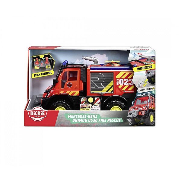 203719033 Dickie Unimog U530 Fire Rescue

Freewheel Light Sound İnterior Batte