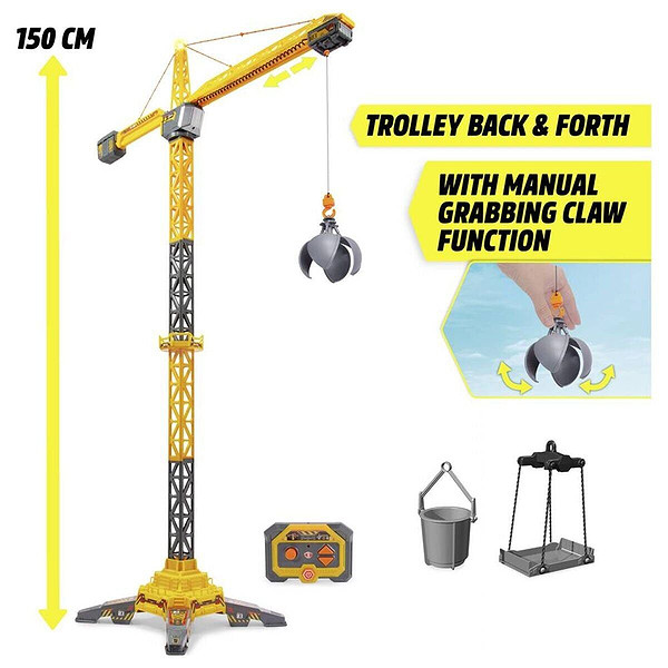 203729023 RC Titan Crane

2 4 Ghz Left Right Up Down 360°Rotatable Trolley