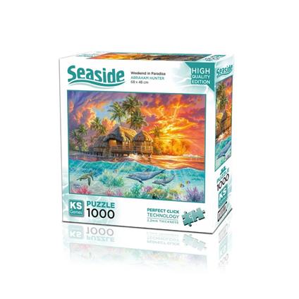 20670 Cennette Haftasonu 1000 Parça Puzzle -KS Puzzle