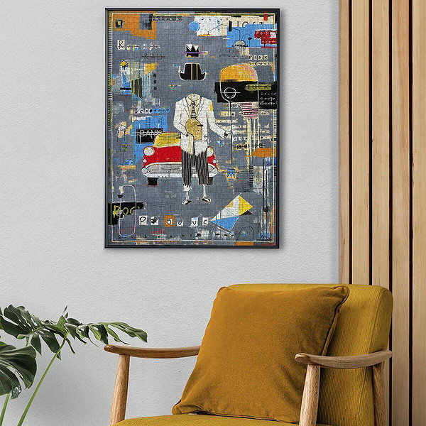 20684 Puzzle 1000 Gray Composition