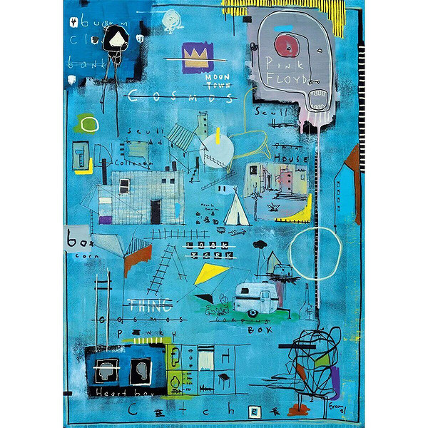 20685 Puzzle 1000 Blue Composition