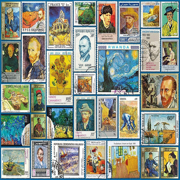 20760 Puzzle 1000 Pullar Postage Stamps