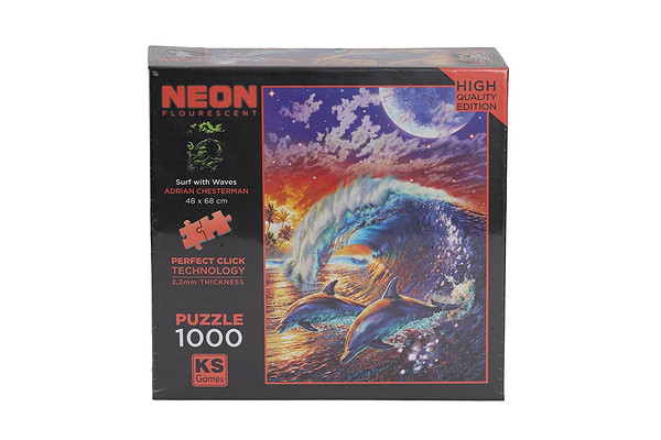20765 Puzzle 1000 Neon Dawn Tryst