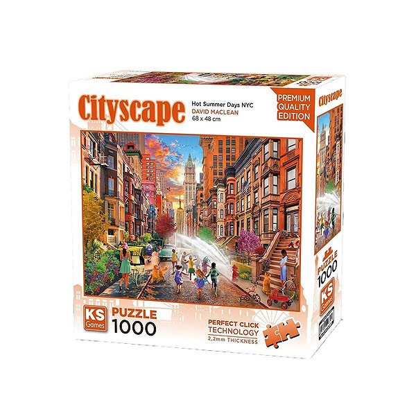 20813 Puzzle 1000 Hot Summer Days Nyc