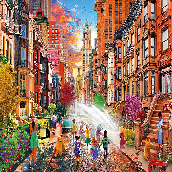 20813 Puzzle 1000 Hot Summer Days Nyc