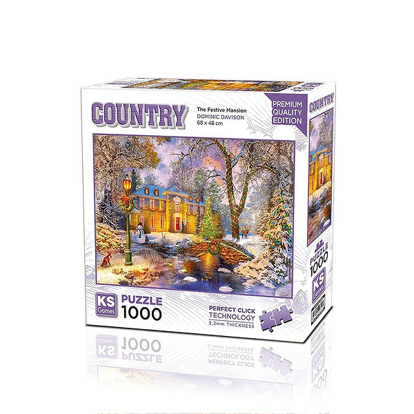 20819 Puzzle 1000 The Festive Mansion