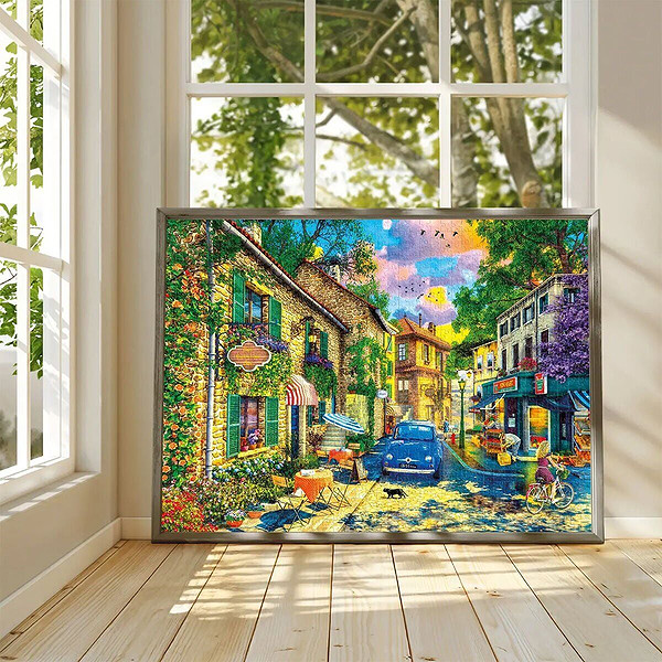 20820 Puzzle 1000 Village İn The Med
