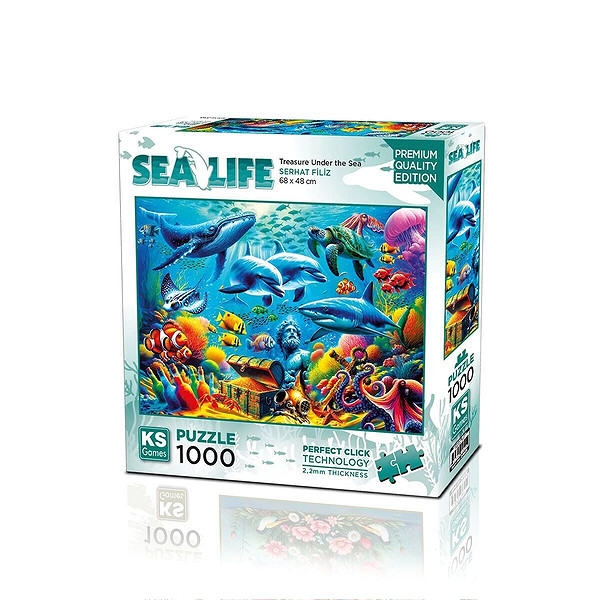 20825 Puzzle 1000 Treasure Under The Sea