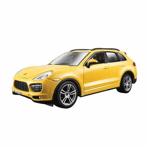 Burago Porsche Cayenne Turbo 1/24 Sarı Model Araba