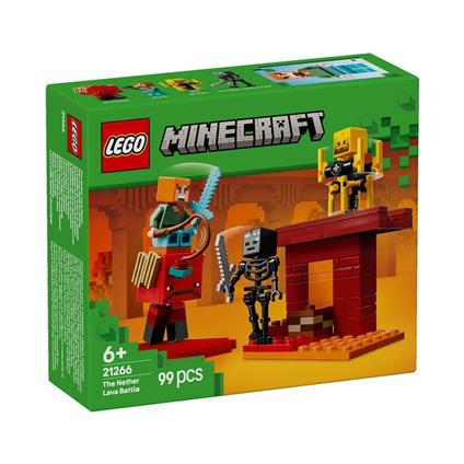 21266 Lego Minecraft Nether Lav Savaşı 99 Parça +6 Yaş