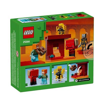 21266 Lego Minecraft Nether Lav Savaşı 99 Parça +6 Yaş