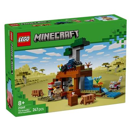 21269 Lego Minecraft Armadillo Maden Keşfi 247 Parça +8 Yaş