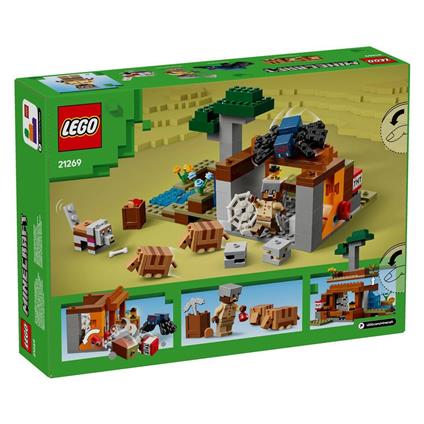 21269 Lego Minecraft Armadillo Maden Keşfi 247 Parça +8 Yaş