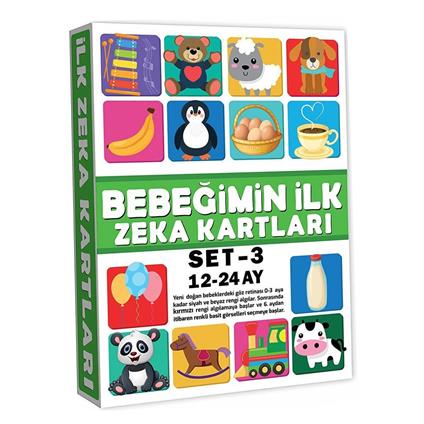 2212 Eğitici Kartlar 12-24 AY Zeka Kartları