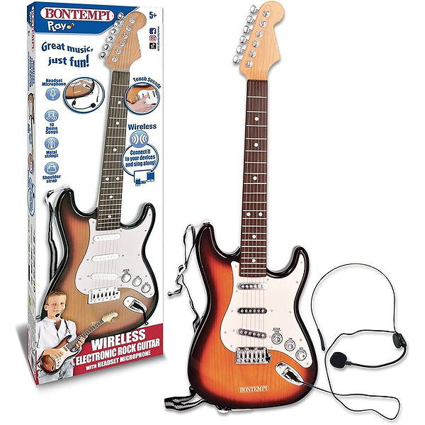 24234 Sun-Bnt-Gitar Wıreless Elektronik Rock Metal Telli Tuşlu BO
