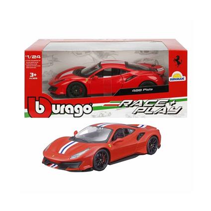 Bburago Ferrari 488 Pista 1:24 Ölçek Model Araba