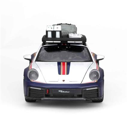 28029 Burago 1:24 Porsche 911 Dakar Model Araba -Sunman