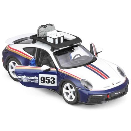 28029 Burago 1:24 Porsche 911 Dakar Model Araba -Sunman