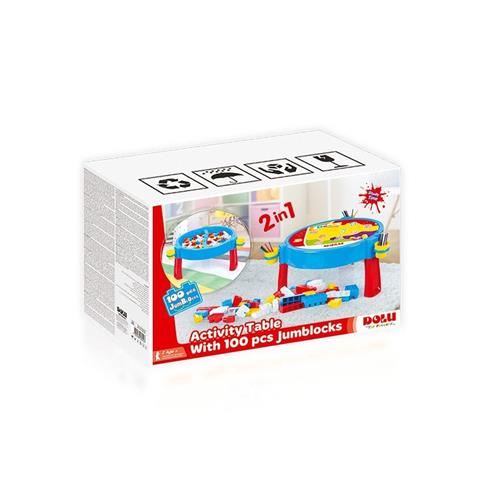 3072 100 Parça Mega Bloklu Aktıvıte Masası