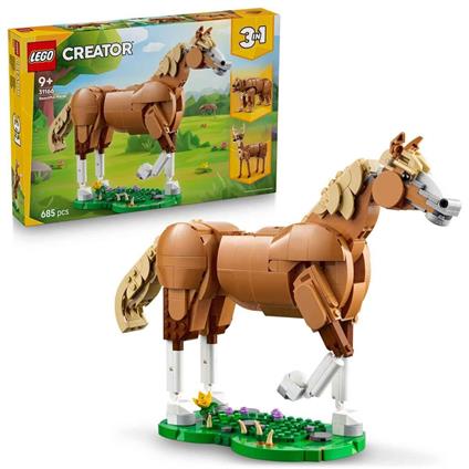 31166 Lego Creator 3İn1 - Güzel  At 685 Parça +9 Yaş