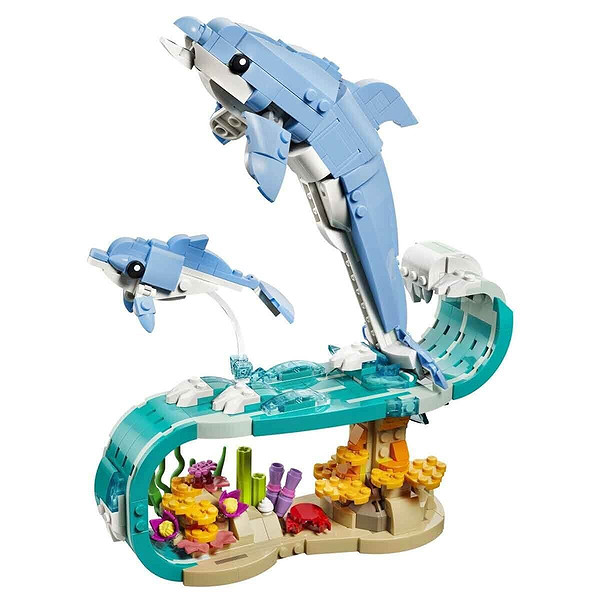 31385 Lego Creator 3İn1 Deniz Hayvanları: Güzel Yunuslar 542 Parça +9 Yaş
