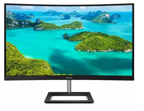 31.5 Phılıps 325E1C/00 4MS 75Mhz 1Xvga 1Xhdmı 1Xdp 2K Wqhd 2560X1440 Flıcker-Free Freesync Yükseklik Ayarı Curved Siyah