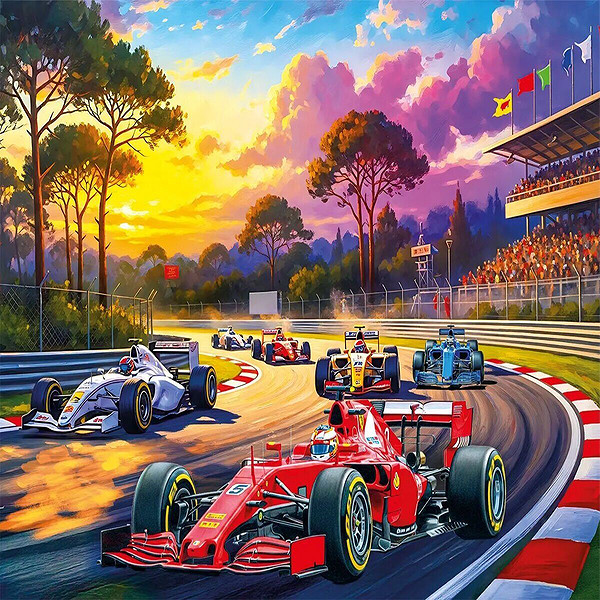 31505 Formula Racıng 100 Parça Puzzle
