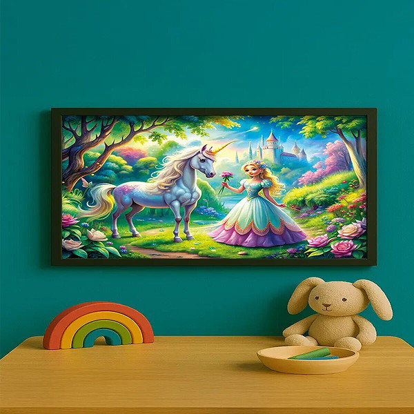 31755 Prınces Unıcorn 50 Parça Puzzle