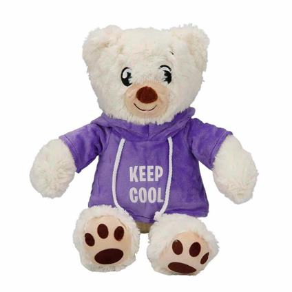 Sunman Kapşonlu Peluş Ayı 30 Cm. 1 Adet