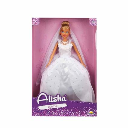 3381 Sun-Rst-Sıs-Gelinlikli Manken Bebek Alisha 29 Cm - Sunman
