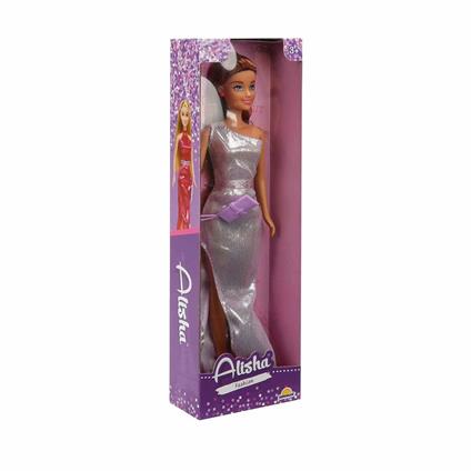 3394 Sun-Rst-Sıs-Minik Alisha Gece Elbiseli Bebek Set 2Asortili - Sunman