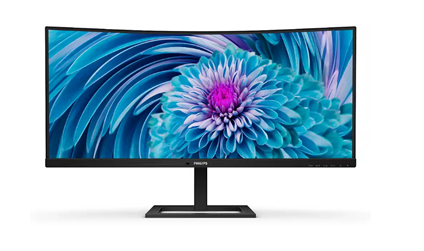 34 Phılıps 346E2cuae/00 4MS 100Mhz 1Xhdmı 1Xdp Wqhd 3440 X 1440 Usb-C Hoparlör Yükseklik Ayarı Curved Vesa Siyah