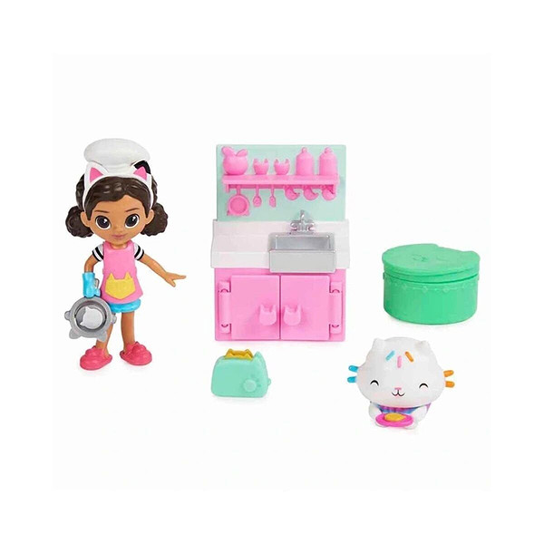 36525 Sun-Spm-Figür Set Gabby S Dollhouse Aktivite Bebekleri 3A.