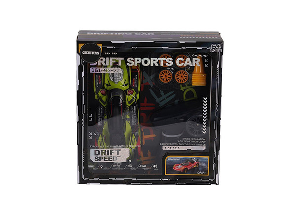 38046 2 4G Kontrol Duman Atan Yüksek Hızlı Yedek Drift Tekerli Araçlar