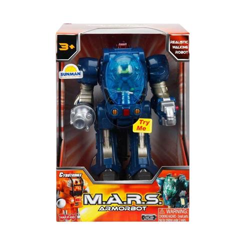 M.A.R.S Sesli Ve Işıklı Zırhlı Robot