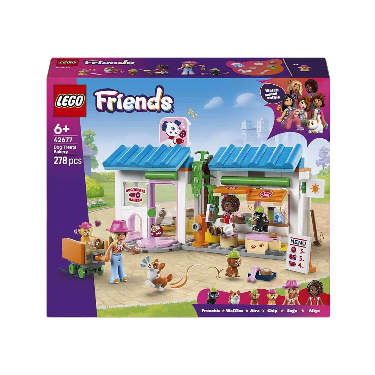 42677 Lego Friends Dog Treats Pastanesi 278 Parça +6 Yaş