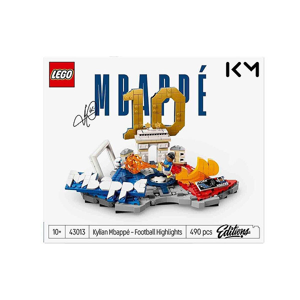 43013 Lego Editions Kylian Mbappe - Football Highlights 490 Parça +10 Yaş