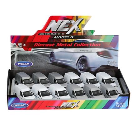 43631 Welly Metal Çek Bırak Ford Transit -Karsan Oyuncak