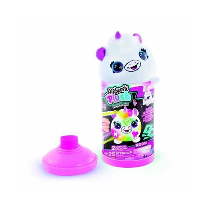 45521 Sun-Cnl-Hobi Set Aırbrush Plush Mystery Mını Plush Neon Serıes 2