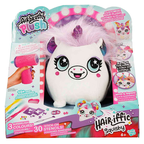 45541 Sun-Cnl-Hobi Set Aırbrush Plush Haır Iffıc Squıshy BO 2A