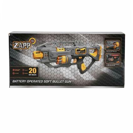 Sunman Zapp Toys 4575 Sünger Dart Atan Silah 45 Cm 20 Mermi