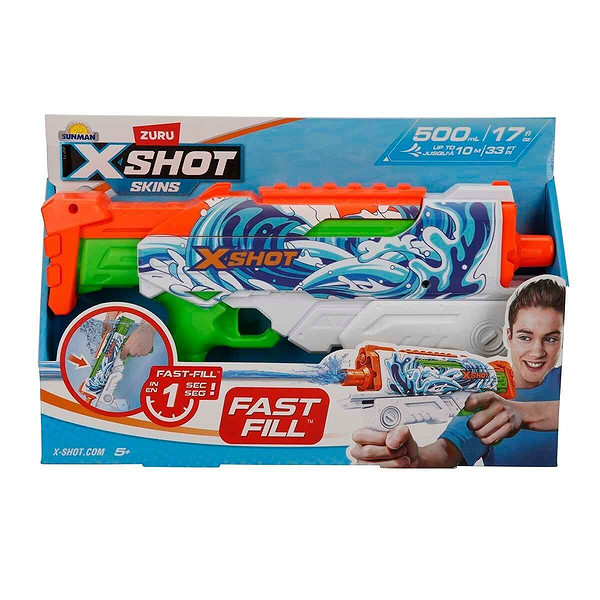 4583 X-Shot Skins Hyperload Fast Fill Su Tabancası 34 Cm