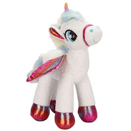 4742 Kanatlı Unicorn Peluş 42 Cm -Sunman