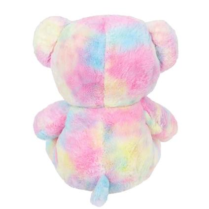 4771 Gökkuşağı Renkli Peluş Ayı 45 Cm -Sunman