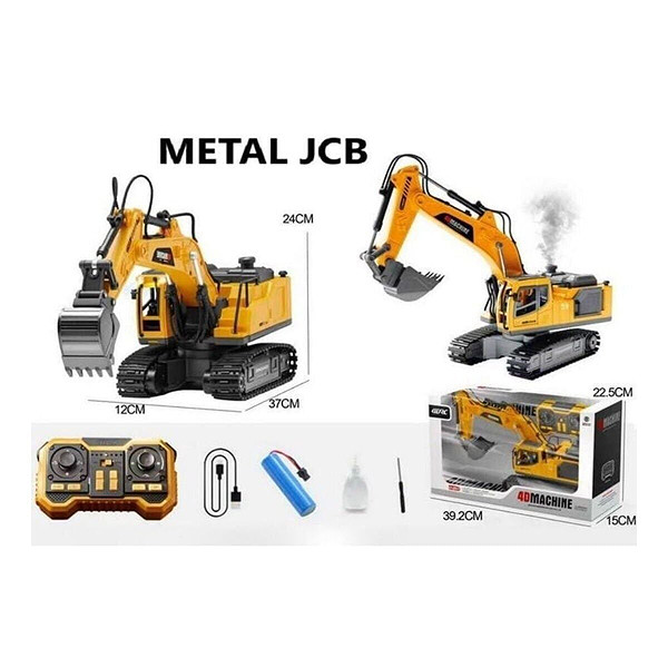 4D-E1 Metal Ağızlı Duman Atan Farklı Kontrollü Excavator