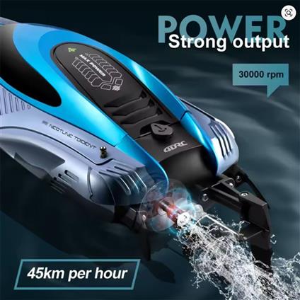 Gepettoys 4D-S3 Kumandalı Yarış Botu 40 Km/H Hız RC Tekne